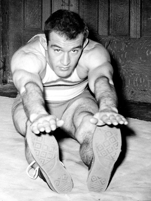 Clarion native Glen Brand's biggest year came in 1948, when he won an NCAA championship for Iowa State and a gold medal at the Olympic Games.