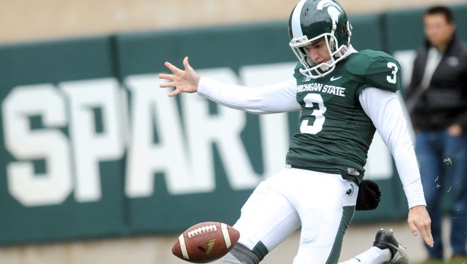 Mike Sadler averaged 43.3 yards per punt as a sophomore in 2012, and that dipped to 42.5 as a junior and 41.2 as a senior. Sadler died in a car accident on Sunday.