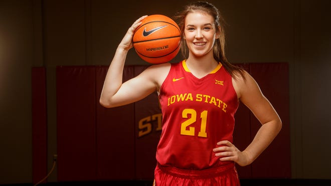 Iowa State's Bridget Carleton passed the 1,000-point mark for her career on Thursday, scoring 30 points to lead the Cyclones to a 71-69 victory over Kansas in overtime on Thursday at Hilton Coliseum.