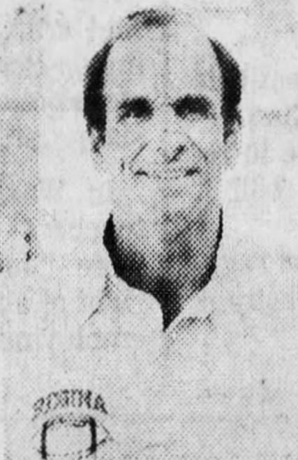 Iowa City Regina football coach John DeMarco is shown in this 1985 photo.
