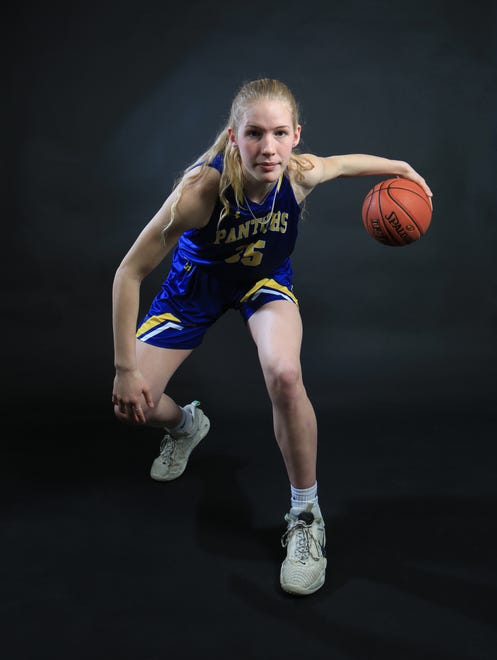 Nickerson's Ava Jones led the Nickerson Panthers to its third final four appearance in five years. The Panthers placed fourth in the Class 3A state tournament this season.