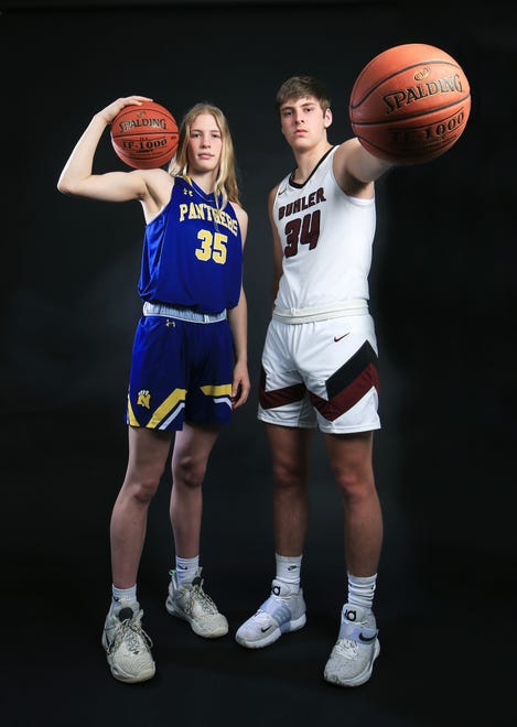 Nickerson's Ava Jones and Buhler's Jack Voth are the 2021-2022 all-Reno County high school basketball girls and boys players of the year.
