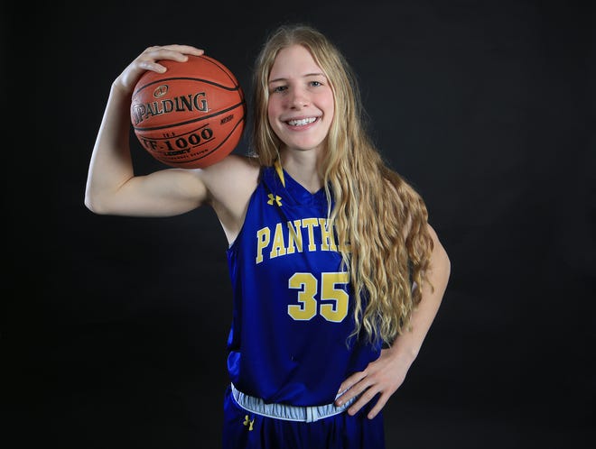 Nickerson's Ava Jones was named the 2022 all-Reno County girls basketball player of the year.